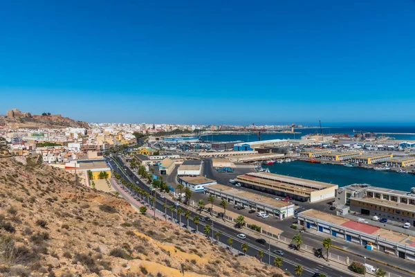 Almeria Spain June 2019 View Port Almeria Spain — Stock Photo, Image