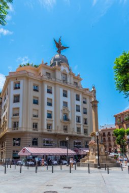 MURCIA, İspanya, 19 Haziran 2019 İspanya 'nın Murcia kentindeki Santa Catalina Meydanı