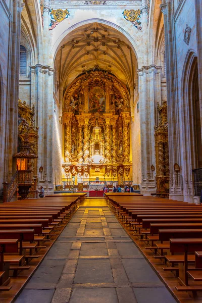 Salamanca Ισπανία Μαΐου 2019 Εσωτερικό Της Μονής San Esteban Στη — Φωτογραφία Αρχείου