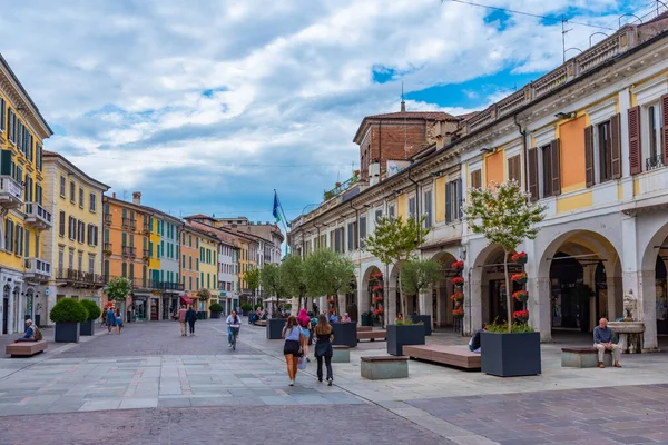 Brescia Italië Juli 2019 Uitzicht Corso Palestro Brescia Italië — Stockfoto