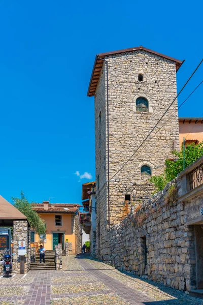 Siviano Italië Juli 2019 Smalle Straat Van Siviano Dorp Aan — Stockfoto