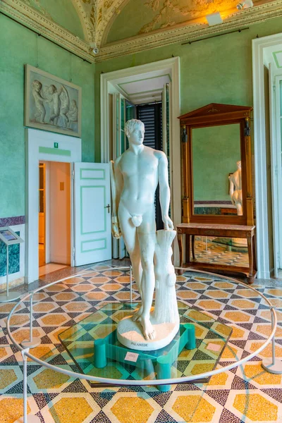 Tremezzo Italie Juillet 2019 Chambres Intérieur Villa Carlotta Lac Côme — Photo