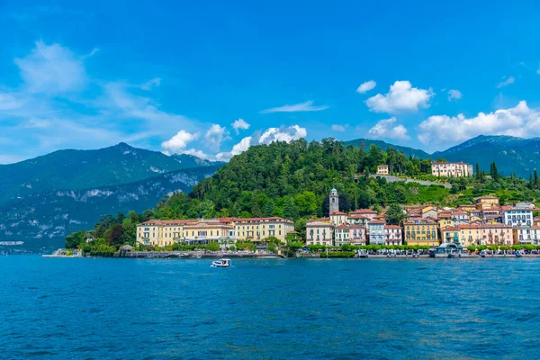 Belçika, İtalya, 17 Temmuz 2019 Bellagio kasabası ve Como Gölü