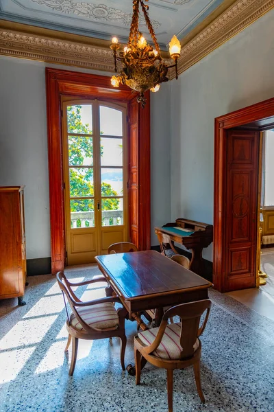 Varenna Italia Luglio 2019 Camere All Interno Villa Monastero Sul — Foto Stock