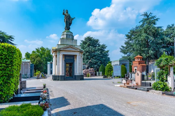 Milano Italien Juli 2019 Geschmückte Gräber Auf Dem Friedhof Cimitero — Stockfoto