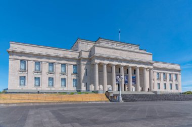 AUCKLAND, NEW ZEALAND, 20 Şubat 2020: Yeni Zelanda 'daki Auckland Savaş Anıt Müzesi