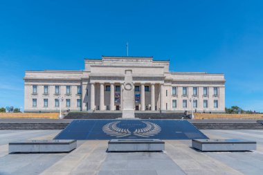 AUCKLAND, NEW ZEALAND, 20 Şubat 2020: Yeni Zelanda 'daki Auckland Savaş Anıt Müzesi