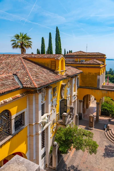 Gardone Riviera Italië Juli 2019 Vittoriale Degli Italiani Paleis Aan — Stockfoto