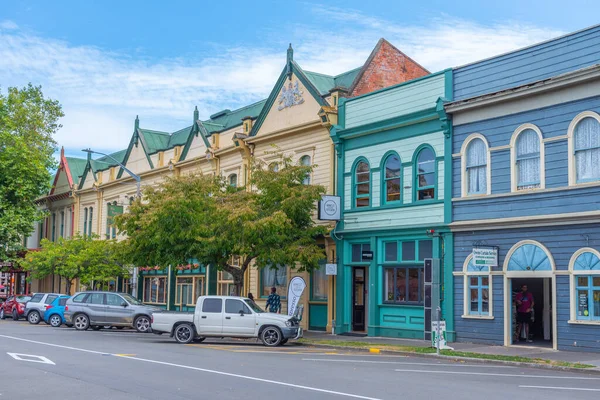 Whanganui Nova Zelândia Fevereiro 2020 Edifícios Históricos Centro Whanganui Nova — Fotografia de Stock