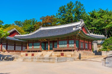 SEOUL, Kore, 19 Ekim 2019: Seul, Kore 'deki Changgyeonggung Sarayı