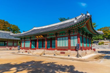 SEOUL, Kore, 19 Ekim 2019: Seul, Kore 'deki Changgyeonggung Sarayı