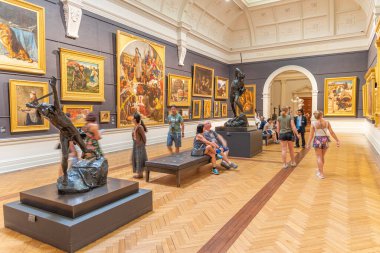 SYDNEY, AUSTRALYA, 30 Aralık 2019: Sidney, Avustralya 'daki Yeni Güney Galler Sanat Galerisi