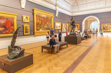 SYDNEY, AUSTRALYA, 30 Aralık 2019: Sidney, Avustralya 'daki Yeni Güney Galler Sanat Galerisi