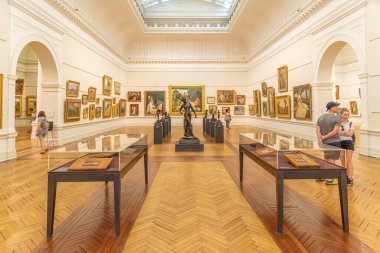 SYDNEY, AUSTRALYA, 30 Aralık 2019: Sidney, Avustralya 'daki Yeni Güney Galler Sanat Galerisi