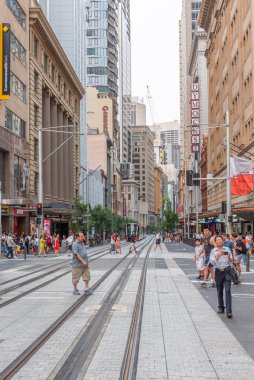 SYDNEY, AUSTRALYA, 30 ARALIK 2019: CBD, Avustralya