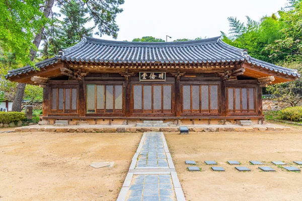 Jeonju Korea Října 2019 Palác Jeonju Hyanggyo Korejské Republice — Stock fotografie