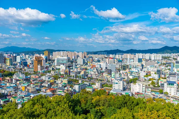 Gwangju Korea Oktober 2019 Luchtfoto Van Gwangju Republiek Korea — Stockfoto