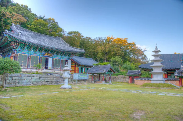 Gwangju Korea October 2019 Wonhyosa Temple Mudeungsan National Park Republi — 스톡 사진