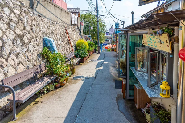 Seoul Corea Octubre 2019 Coloridas Calles Ihwa Mural Village Seúl — Foto de Stock