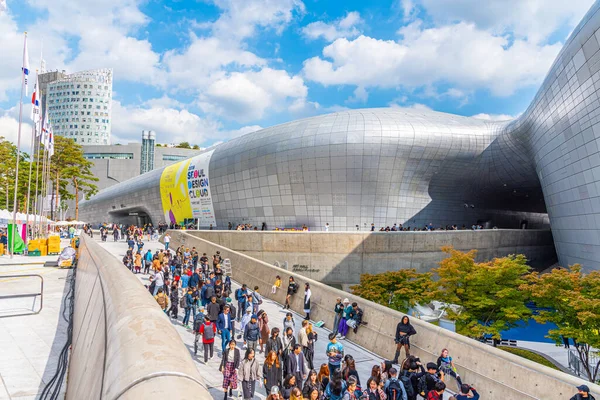 Seoul Corea Octubre 2019 Dongdaemun Design Plaza Seúl República Corea —  Fotos de Stock