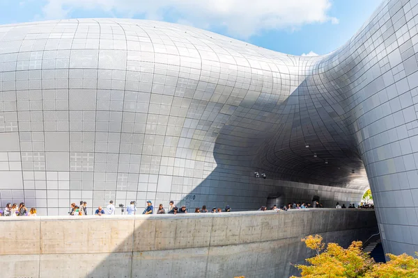 Seoul Coreia Outubro 2019 Dongdaemun Design Plaza Seul República Coreia — Fotografia de Stock