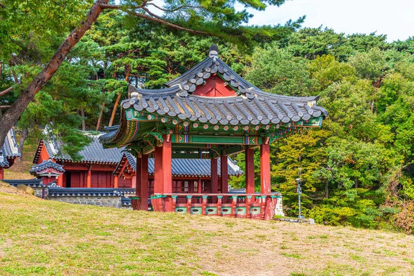 Seoul Korea Oktober 2019 Namhansanseong Paleis Bij Seoul Republiek Korea — Stockfoto