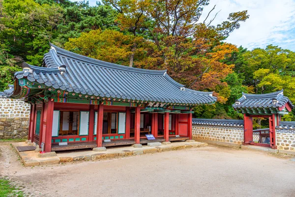 Seoul Korea Října 2019 Namhansanseongský Palác Soulu Korejská Republika — Stock fotografie