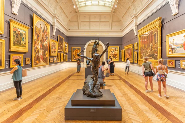 Sydney Australia December 2019 Interior Art Gallery New South Wales — Stockfoto