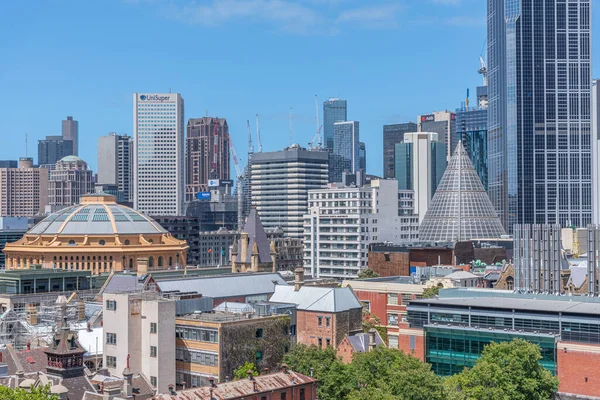 Melbourne Australya Aralık 2019 Melbourne Avustralya Daki Victoria Devlet Kütüphanesi — Stok fotoğraf