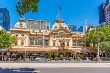 MELBOURNE, AUSTRALYA, 1 HAZİRAN 2020: Melbourne, Avustralya 'daki Prenses Tiyatrosu