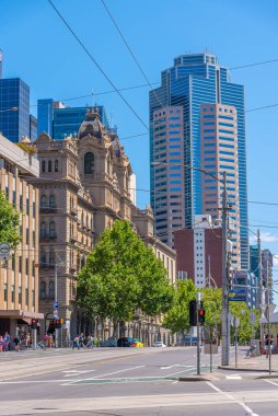 MELBOURNE, AUSTRALYA, 1 Ocak 2020: Melbourne, Avustralya 'nın merkezindeki Windsor Oteli