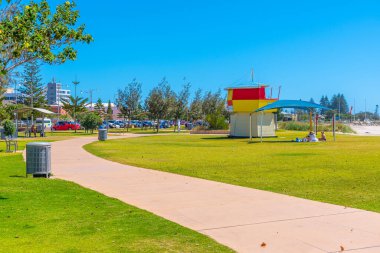 GERALDTON, AUSTRALYA, 12 HAZİRAN 2020: Geraldton, Avustralya 'daki sahil parkı