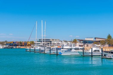 GERALDTON, AUSTRALYA, 12 HAZİRAN 2020: Avustralya Geraldton 'da Marina