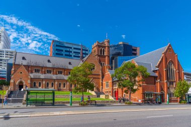 PERTH, AUSTRALYA, 16 HAZİRAN 2020: Perth, Avustralya 'daki St. George Katedrali