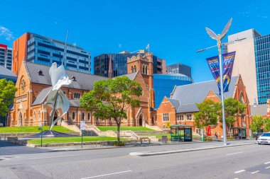PERTH, AUSTRALYA, 16 HAZİRAN 2020: Perth, Avustralya 'daki St. George Katedrali