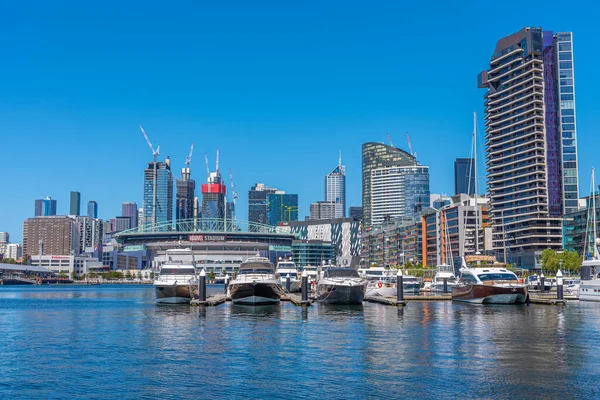 Melbourne Australia 2020 오스트레일리아 멜버른에 근처에서 순찰하는 — 스톡 사진