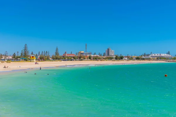 Geraldton Australia Styczeń 2020 Krajobraz Miejski Plażą Geraldton Australia — Zdjęcie stockowe