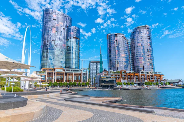 Perth Australia January 2020 Hotel Office Building Elizabeth Quay Australia — 스톡 사진