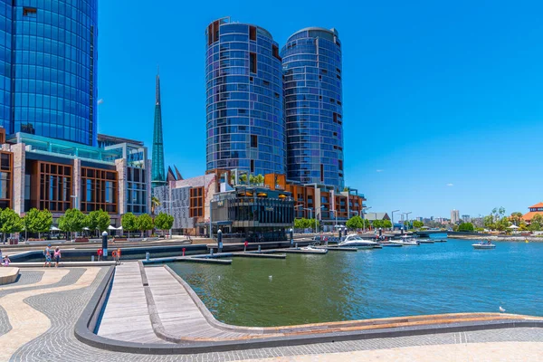 Perth Australia January 2020 Hotel Office Building Elizabeth Quay Australia — 스톡 사진