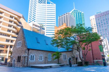 PERTH, AUSTRALYA, 18 HAZİRAN 2020: Perth, Avustralya 'daki Old Perth Boys okulu