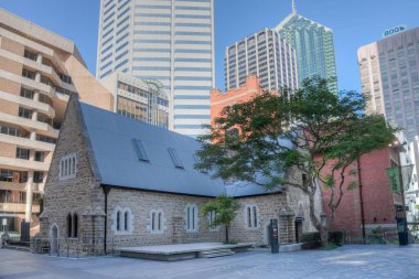 PERTH, AUSTRALYA, 18 HAZİRAN 2020: Perth, Avustralya 'daki Old Perth Boys okulu