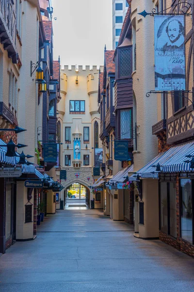 Perth Australia Enero 2020 London Court Shopping Lane Perth Australia — Foto de Stock