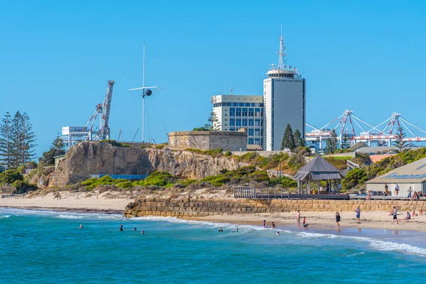 Fremantle Australya Hazi Ran 2020 Fremantle Avustralya Daki Hamamlar Plajının — Stok fotoğraf