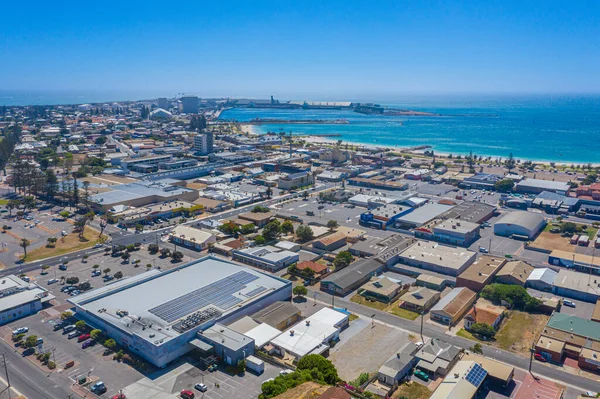 Alemanha Austrália Janeiro 2020 Vista Aérea Geraldton Austrália — Fotografia de Stock