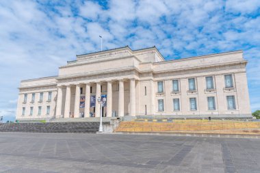 AUCKLAND, NEW ZEALAND, 19 Şubat 2020: Yeni Zelanda 'daki Auckland Savaş Anıt Müzesi