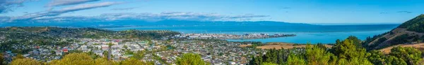 Nelson Neuseeland Februar 2020 Luftaufnahme Der Innenstadt Von Nelson Neuseeland — Stockfoto