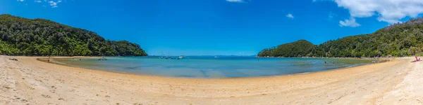 Abel Tasman Nova Zelândia Fevereiro 2020 Bark Bay Parque Nacional — Fotografia de Stock