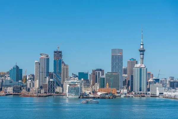 AUCKLAND, NEW ZEALAND, 20 Şubat 2020: Auckland, Yeni Zelanda Skyline