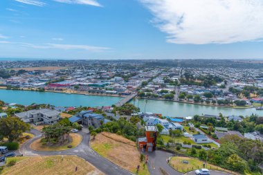 WHANGANUI, NEW ZEALAND, 13 Şubat 2020: Whanganui, Yeni Zelanda