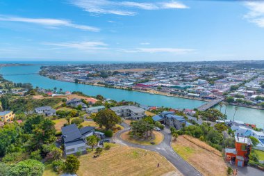 WHANGANUI, NEW ZEALAND, 13 Şubat 2020: Whanganui, Yeni Zelanda